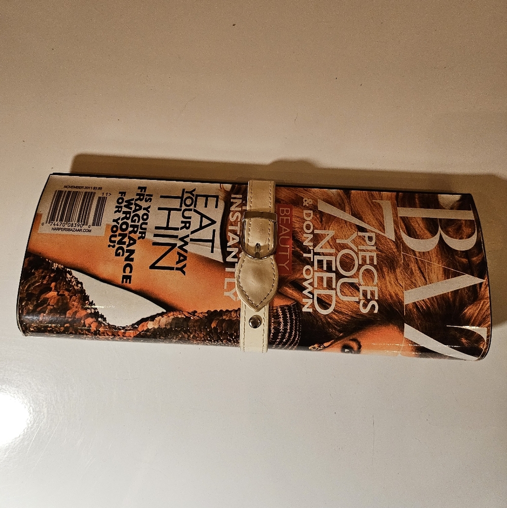 Bazaar Fashion Magazine Clutch, Beyoncé Nov 2011 Issue